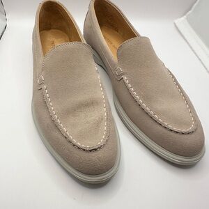 Peter Millar Men's Excursionist Nubuck Venetian Loafers, size 8.5